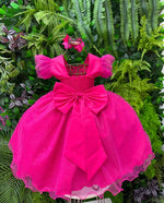 Vestido Tematicos Ysa Kids Lilo Stitch Pink com Led