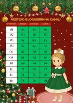 Vestido Blogueirinha Camile Vermelho - Natal