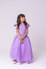 Vestido Ysa Kids Ariane Longo Lilás