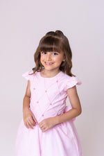 Vestido Ysa Kids Ariane Longo Rosa Bebe