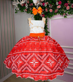 Vestido Temáticos Infantil Luxo Princesa Praia Modelo 3