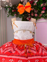 Vestido Temáticos Infantil Luxo Princesa Praia Modelo 3