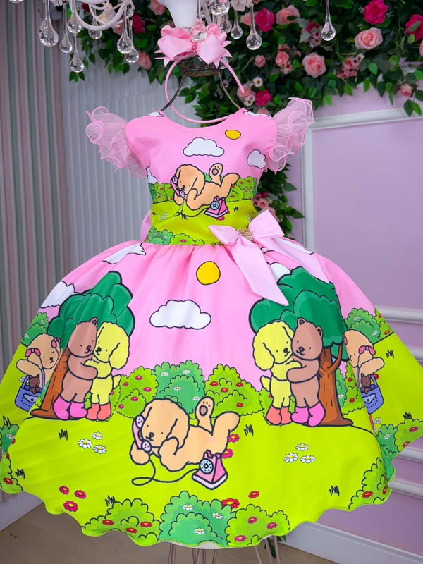 Vestido Temáticos Infantil Luxo Bobbie Goods