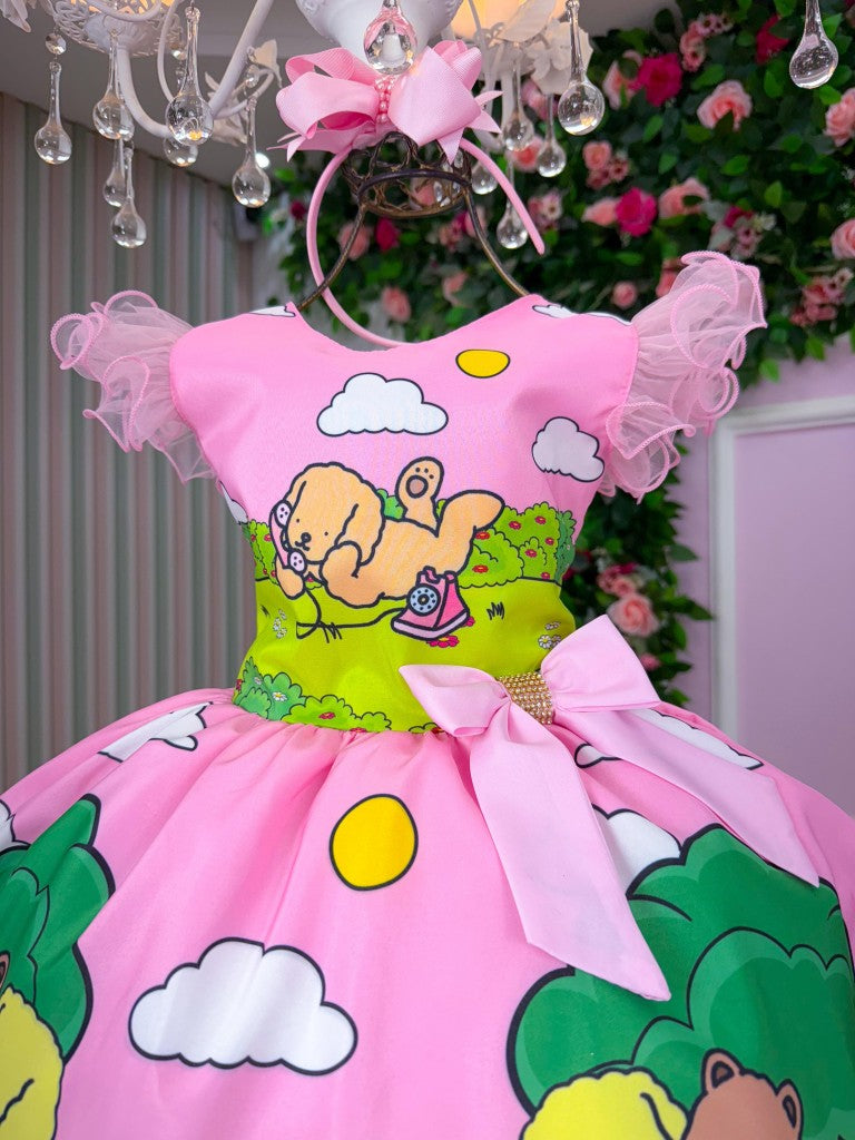 Vestido Temáticos Infantil Luxo Bobbie Goods