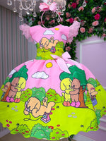 Vestido Temáticos Infantil Luxo Bobbie Goods