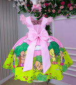 Vestido Temáticos Infantil Luxo Bobbie Goods