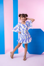 Conjunto Banana Club Alissa Azul e Verde