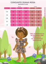 Conjunto Banana Club Joana Rosa