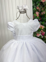 Vestido Vila Lele Longo Selena Branco
