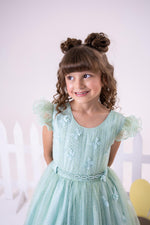 Vestido Menina Bonita Maju Verde Menta