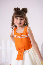 Vestido Tematicos Kids Princesa Praia Modelo 3