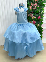 Fantasia Princesa Belli Longa Princesa Azul Modelo 3