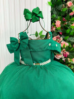 Vestido Banana Club Longo Doce Elegancia Verde Bandeira