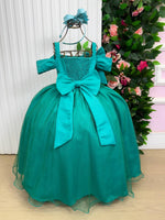 Vestido Banana Club Longo Doce Elegancia Verde Jade