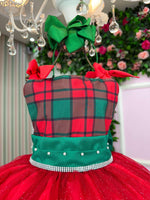 Vestido Marie Aurora Natalino Vermelho - Natal