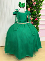 Vestido Banana Club Longo Diamante Verde Bandeira