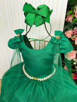 Vestido Banana Club Longo Diamante Verde Bandeira