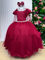 Vestido Banana Club Longo Diamante Marsala