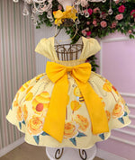 Vestido Temáticos Kids Abelha - Abelhinha