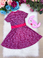 Fantasia Menina Stitch e Angel Rosa