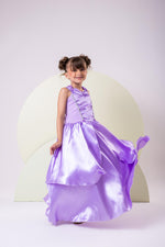 Fantasia Longa Princesa Belli Princesa Lilas Modelo 3