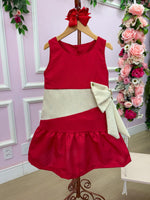 Vestido Blogueirinha Rafa Vermelho - Natal