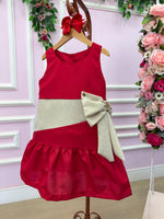 Vestido Blogueirinha Rafa Vermelho - Natal