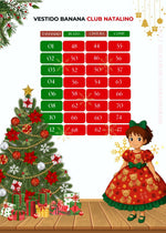 Vestido Banana Club Encanto de Natal Verde