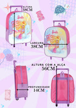 Mochila de Rodinhas Barbie Sereia
