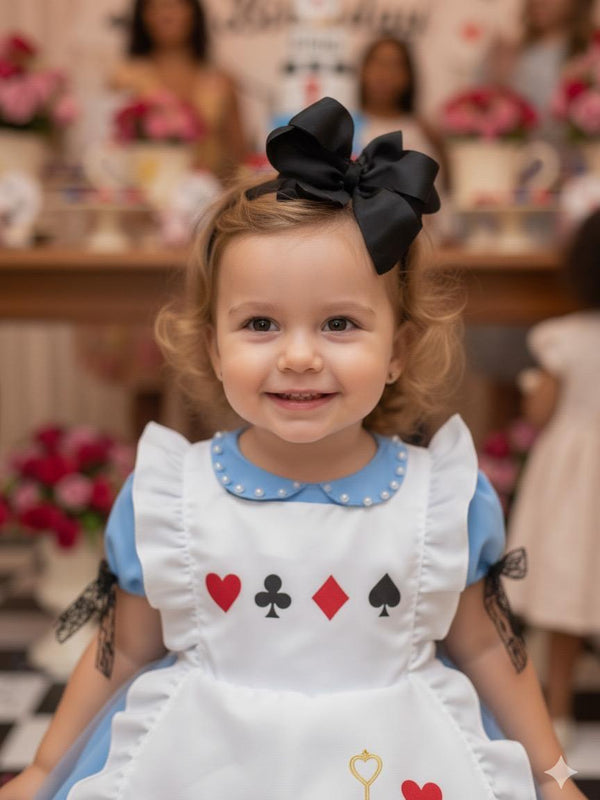 Vestido Princesa Belli Alice no Pais das Maravilhas
