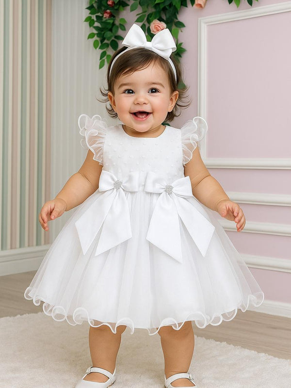 Vestido Marie Bebe Mia Branco