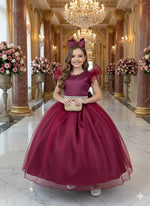 Vestido Marie Longo Amanda Marsala