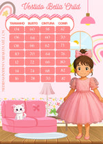 Vestido Bella Child Priscila Branco