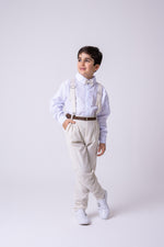 Conjunto Miss Cherry Meninos Social Linho Vitor