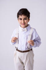 Conjunto Miss Cherry Meninos Social Linho Vitor