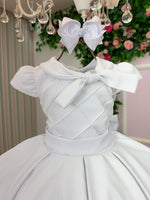 Vestido Bella Child Ravena Branco