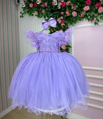 Vestido Menina Bonita Angelie Lilás