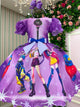 Vestido Tematicos Luxo Guerreiras Musical