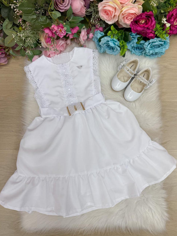 Vestido Blogueirinha Valéria Branco
