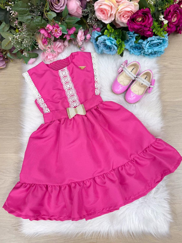 Vestido Blogueirinha Valeria Pink