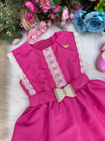 Vestido Blogueirinha Valeria Pink