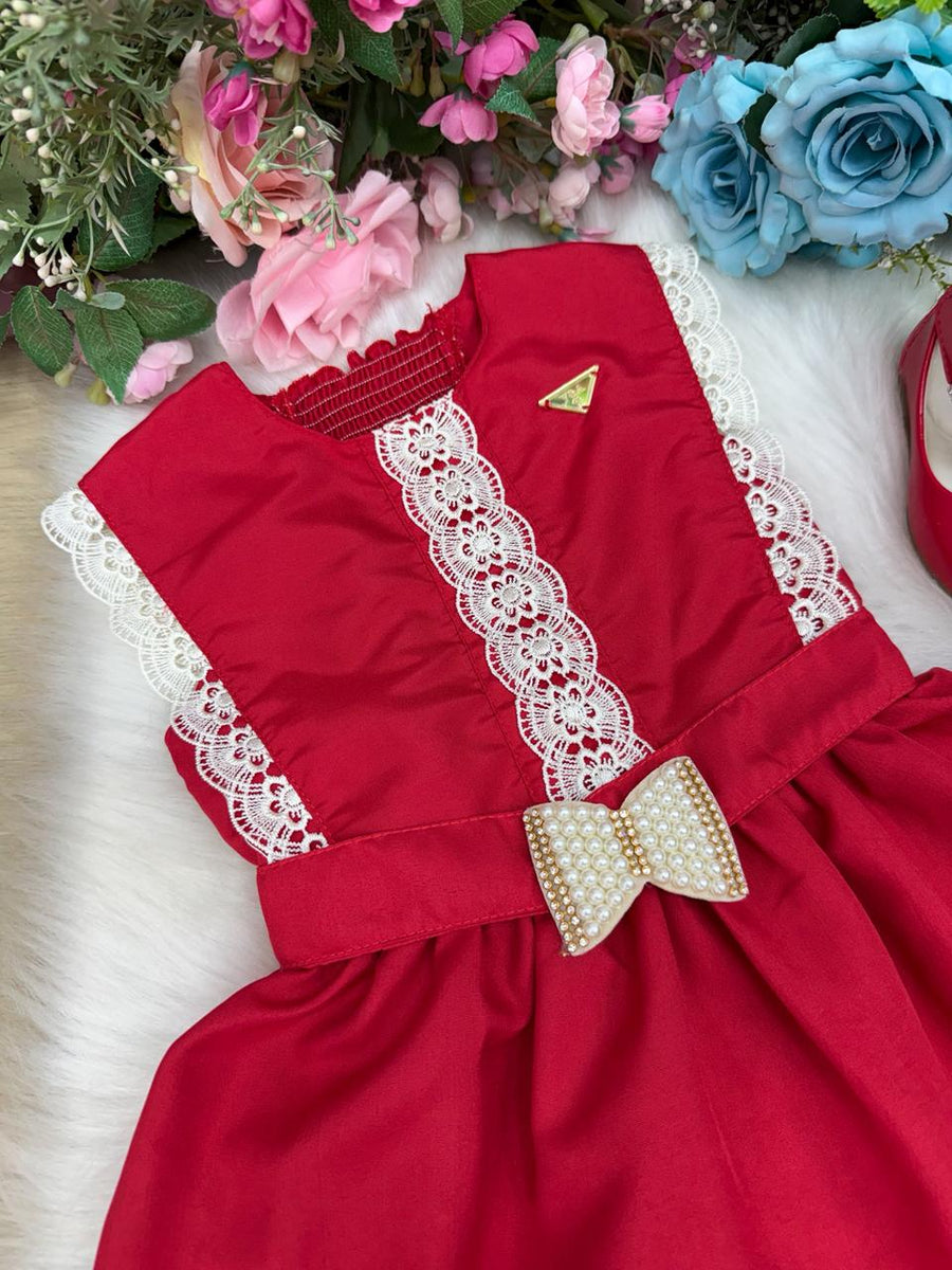 Vestido Blogueirinha Valeria Vermelho