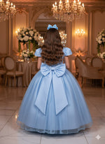 Vestido Marie Longo Heloisa Azul Bebe