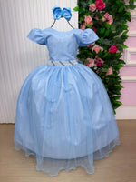 Vestido Marie Longo Heloisa Azul Bebe