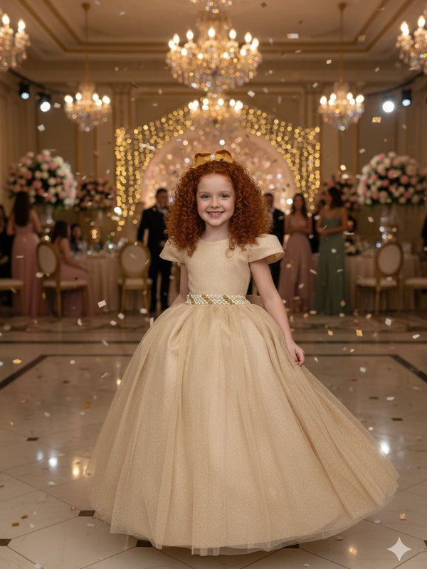 Vestido Longo Marie Heloísa Dourado
