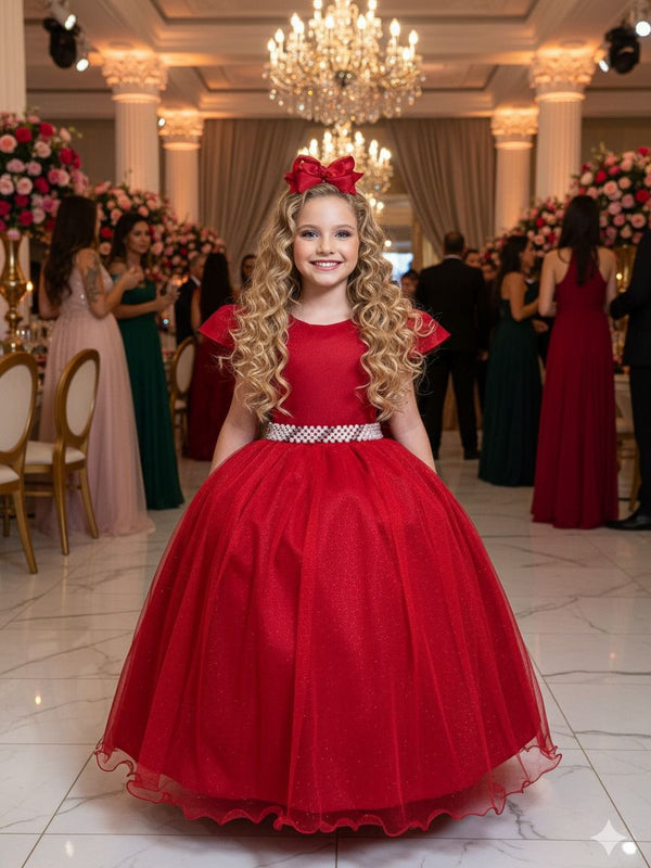 Vestido Marie Longo Heloisa Vermelho