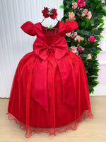 Vestido Marie Longo Heloisa Vermelho