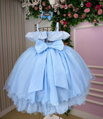 Vestido Bella Child Martina Azul Bebe