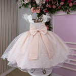 Vestido Mini Miss Betani Pessego