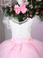 Vestido Mini Miss Betani Rosa Bebe
